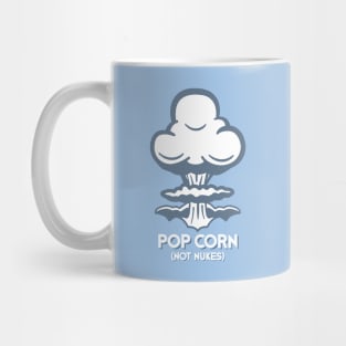 Pop Corn - Not Nukes (Blue) Mug